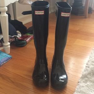 Hunter Original Tall Gloss Rain Boots